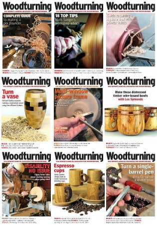 Обложка к Подшивка журналов Woodturning за 2018 год