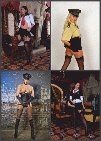 Обложка к Uniform MILFs in Nylons (July 2020)