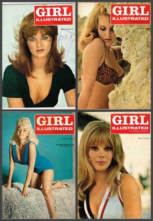 Обложка к Girl Illustrated №5,6,10,12 (1966)